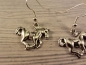 Preview: Pferde Ohrringe Vintage Optik Pferd horse